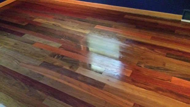 Brazilian Walnut  - Brazilian Walnut Hardwood Flooring Job